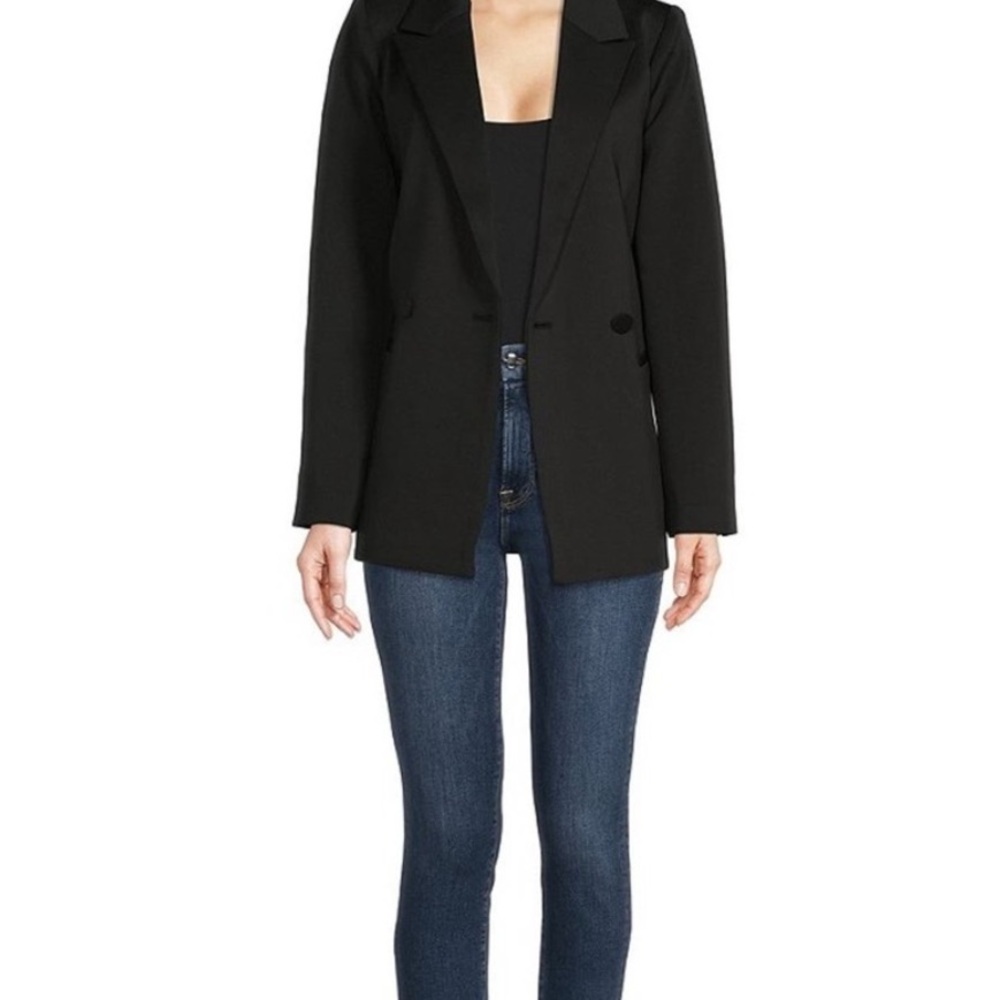 Good American Classic Black Blazer